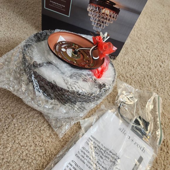 Beautiful crystal ceiling lamp - Picture 4 of 4